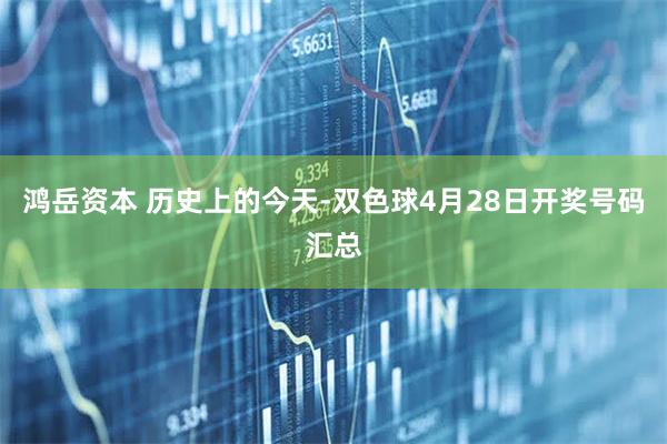 鸿岳资本 历史上的今天-双色球4月28日开奖号码汇总