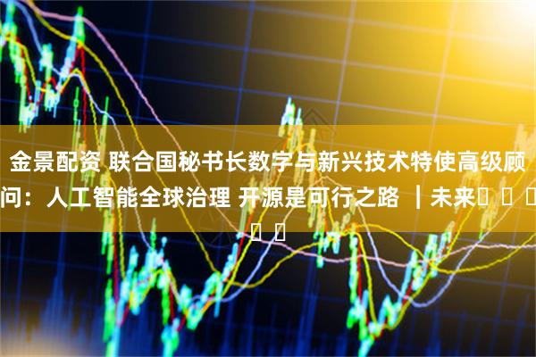 金景配资 联合国秘书长数字与新兴技术特使高级顾问：人工智能全球治理 开源是可行之路 ︱未来・♾️